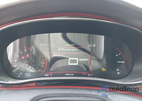 2014 Dodge Dart Gt из США, поврежденный, VIN 1C3CDFEB3ED791871